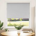 vidaXL Roleta Zatemnenie svetlo šedá 105x175 cm Šírka látky 100,7 cm