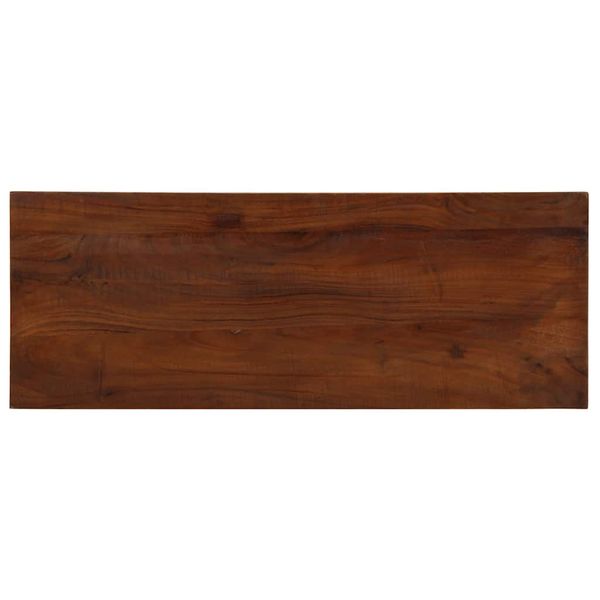vidaXL Stolová doska 80x20x2,5 cm obdĺžnik masívne recyklované drevo