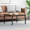 vidaXL Konferenčný stolík Staré drevo 80 x 80 x 45 cm Kompozitné drevo