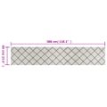 vidaXL Kuchynský koberec umývateľný štvorec 60x300 cm zamat