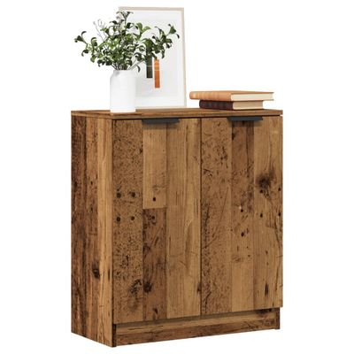 vidaXL Komoda staré drevo 60x30x70 cm kompozitné drevo