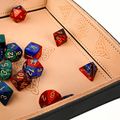 Kožený Dice Tray – Keltský motív