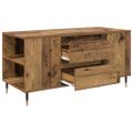 vidaXL Konferenčný stolík Staré drevo 102 x 44,5 x 50 cm