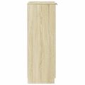 vidaXL Botník dub sonoma 59x35x100,5 cm spracované drevo