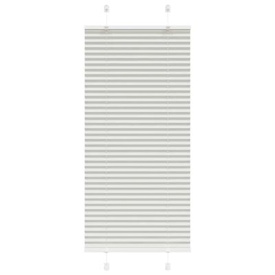 vidaXL plisovaná roleta svetlosivá 60x150 cm šírka látky 59,4 cm