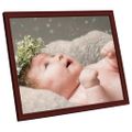 vidaXL Fotorámiky na stôl, koláž 3 ks, tmavočervené 20x25 cm