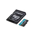 Kingston memory card 64GB microSDXC Canvas Go Plus Gen4 200MB/s A2 U3 V30 + adapter