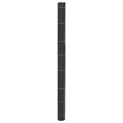 vidaXL Membrána proti burine čierna 1,5x25 m PP