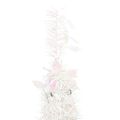 vidaXL Umelý vianočný stromček vyskakovací 200 LED biely 210 cm