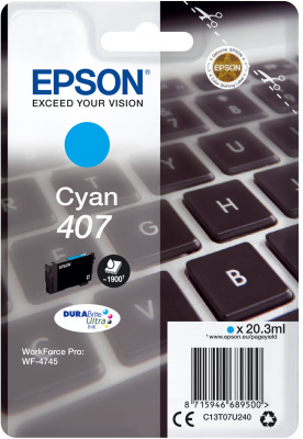 EPSON WF-4745 Series Atramentová kazeta L Cyan