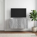 vidaXL Nástenná TV skrinka 59,5 x 31 x 30 cm Sivá sonoma