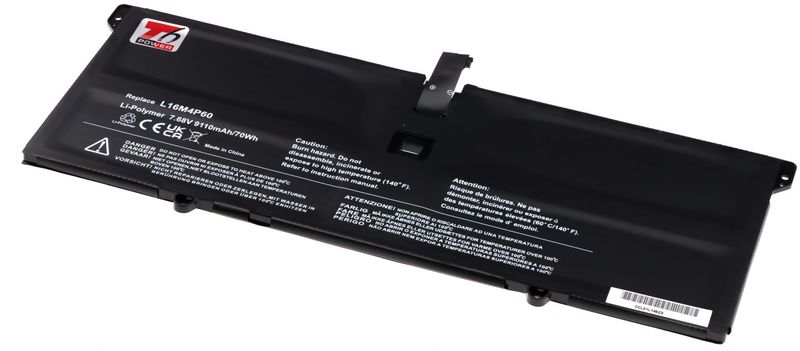 Batéria T6 Power pre Lenovo Yoga 920-13IKB, 9110mAh, 70Wh, 4cell, Li-pol