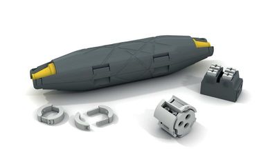 Spojka gélová LEDJOY IP68 (balenie 1ks), so svork., 3x (0,5÷1,5mm2), ULTRA tenké prevedenie