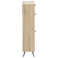 vidaXL Skriňa na topánky BREDA 78 x 24 x 103 cm Kompozitné drevo