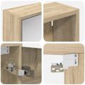 vidaXL Set kabinetov do kúpeľne 3 ks 126 x 16 x 62.5 cm