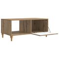 vidaXL Konferenčný stolík Dub artisan 90 x 50 x 40 cm Kompozitné drevo