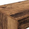 vidaXL Postelový stôl Staré drevo Kompozitné drevo 100 x 45 x 75 cm