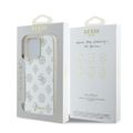 Puzdro Guess pre iPhone 16 Pro Max 6,9" GUHMP16XPGPYSH Peony Script Logo biel MagSafe