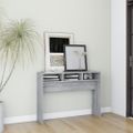 vidaXL Konzolový stolík sivý dub sonoma 105x30x80 cm spracované drevo