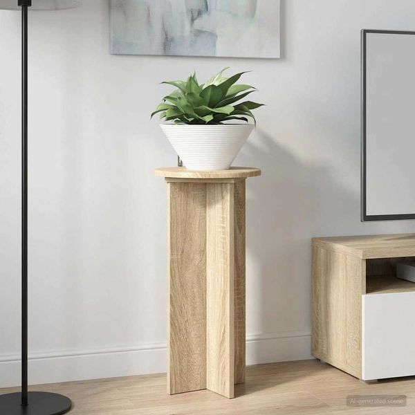 vidaXL Stojan na rastliny 2 pcs Dub sonoma 29,5 x 29,5 x 60 cm