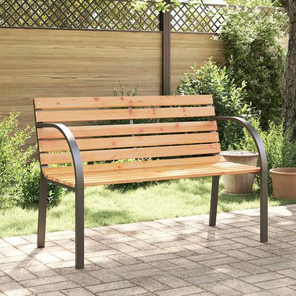 vidaXL Detská záhradná lavička 81 cm čínska jedľa