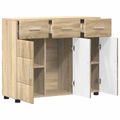 vidaXL Servírovacia skriňa FLORIN 88,5 x 30,5 x 73 cm Sonoma dub