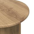 vidaXL Sada príručných stolíkov 2 ks Dub artisan Ø 45 x 35 cm