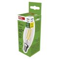 LED žiarovka Filament sviečka A CLASS / E14 / 3,8 W (60 W) / 806 lm / neutrálna biela