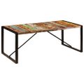 vidaXL Jedálenský stôl 200x100x75 cm, recyklovaný masív