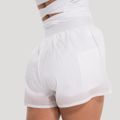 Dámske šortky Flow White - GymBeam, veľkosť L