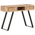vidaXL Stolík 107x45x79 cm akáciový masív s prirodzenými hranami