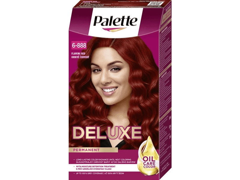 Palette 2559888 Deluxe 6-888 (575) Ohnivo červený 50 ml