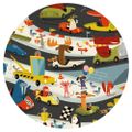 Objavovacie puzzle Automobilové preteky 54 ks