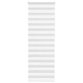 vidaXL Zebra roleta biela 70x230 cm šírka látky 65,9 cm polyester