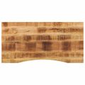 vidaXL Stolová doska so zakrivením 120x50x2,5 cm surový mangový masív