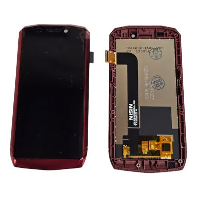 Cubot Pocket LCD + Touch Panel + Front Cover Red/Black