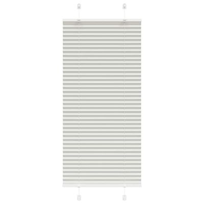 vidaXL plisovaná roleta svetlosivá 60x100 cm šírka látky 59,4 cm