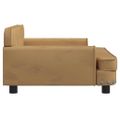 vidaXL Pelech pre psa, hnedý 90x53x30 cm, zamat