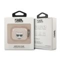 Puzdro Karl Lagerfeld pre Airpods 3 KLA3UCHGD zlaté Glitter Choupette