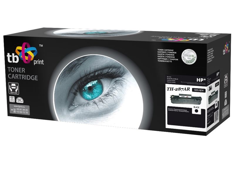 Toner TB kompatibilný s HP CF287A, Black, 9000, rem.