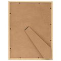 vidaXL Fotorámiky na stôl, koláž 3 ks, svetlý dub 10x15 cm