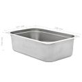 vidaXL Gastronádoby 2 ks, GN 1/1, 150 mm, nehrdzavejúca oceľ