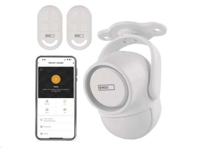 Alarm GoSmart EMOS IP-1256L GUARDIAN s pohybovým čidlem, 6× dveřní/okenní senzor, WiFi