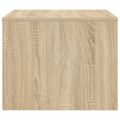 vidaXL Konferenčný stolík Sonoma dub 60 x 50 x 40 cm Kompozitné drevo