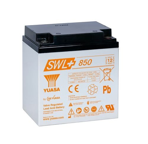 Batéria YUASA SWL+850 (12V, 28,8Ah, životnosť 15 rokov a viac)