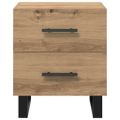vidaXL Nočný stolík Remeselný dub 40 x 35 x 47,5 cm Kompozitné drevo