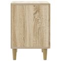 vidaXL Nočný stolík Dub sonoma 43 x 34,5 x 50 cm Kompozitné drevo