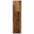 vidaXL Knižnica staré drevo 60x30x114 cm kompozitné drevo