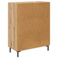 vidaXL Servírovacia skriňa Remeselný dub 69,5 x 34 x 90 cm