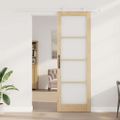 vidaXL Posuvné dvere ORKDAL 78 x 232 cm Prírodná